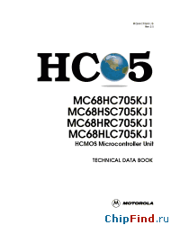 Datasheet MC68HC705 manufacturer Motorola